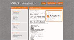 Desktop Screenshot of laser-sk.com